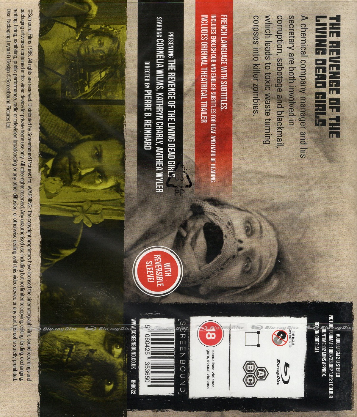 Revenge of the Living Dead Girls (ej svensk text) (Blu-ray) - 2