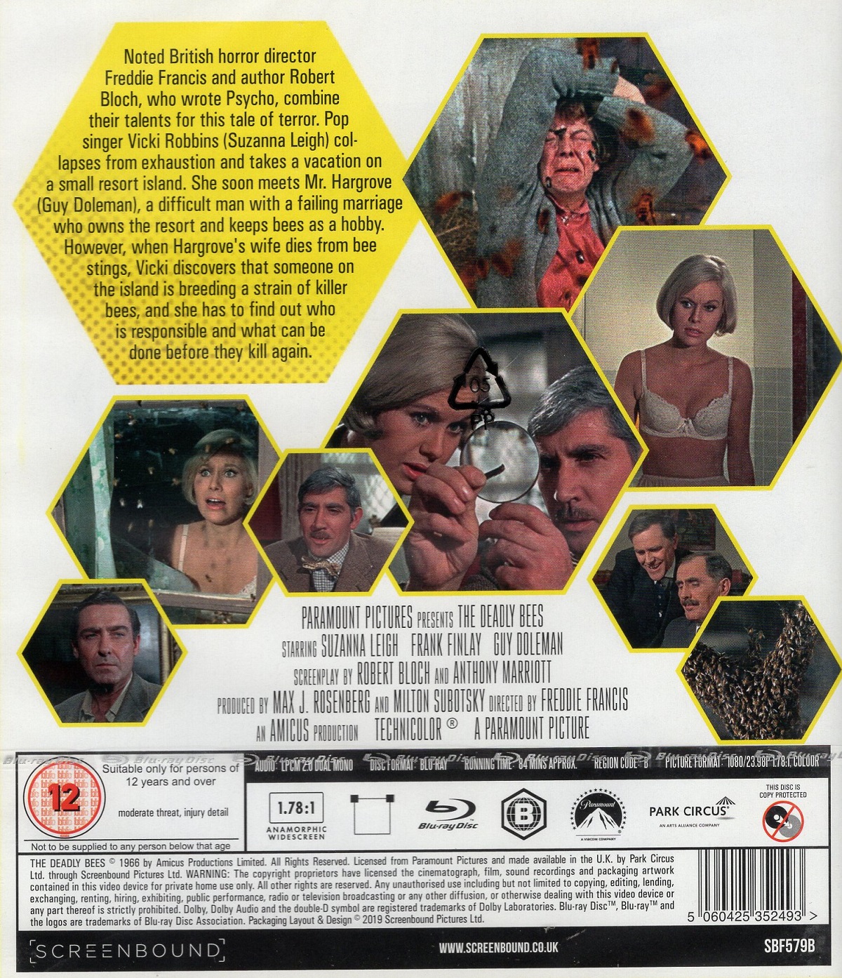 Deadly Bees (ej svensk text) (Blu-ray) - 2