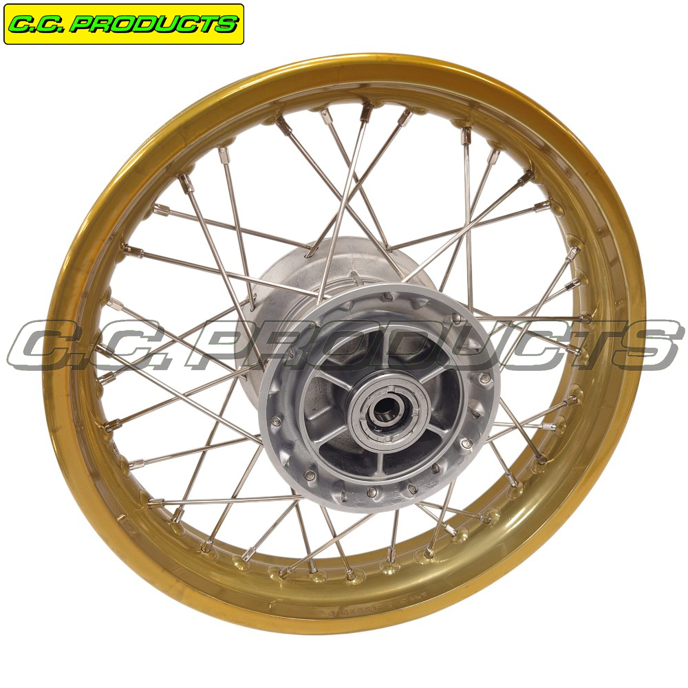 Spoke Set Honda NX 250 16-inch 88-90 Rear Wheel - 2