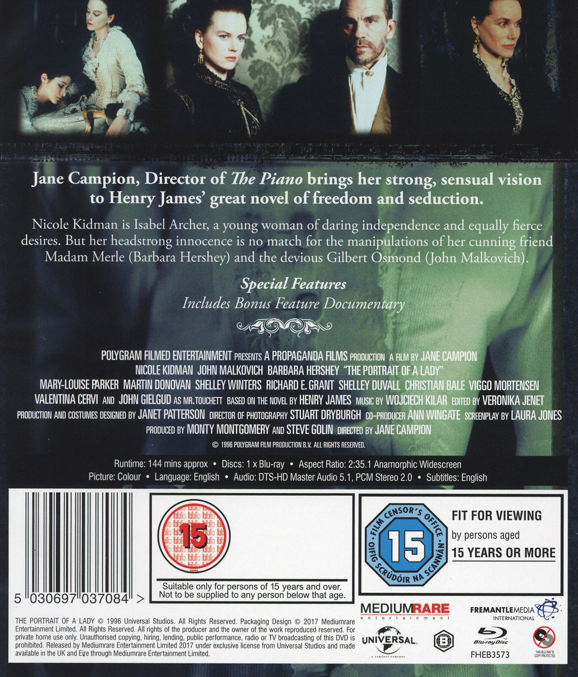 Portrait of A Lady (ej svensk text) (Blu-ray) - 2