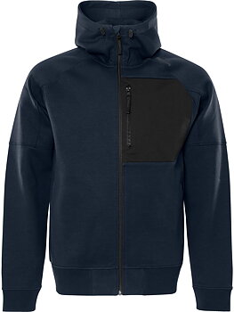 SWEATSHIRT-JACKA MED HUVA 7831 GKI