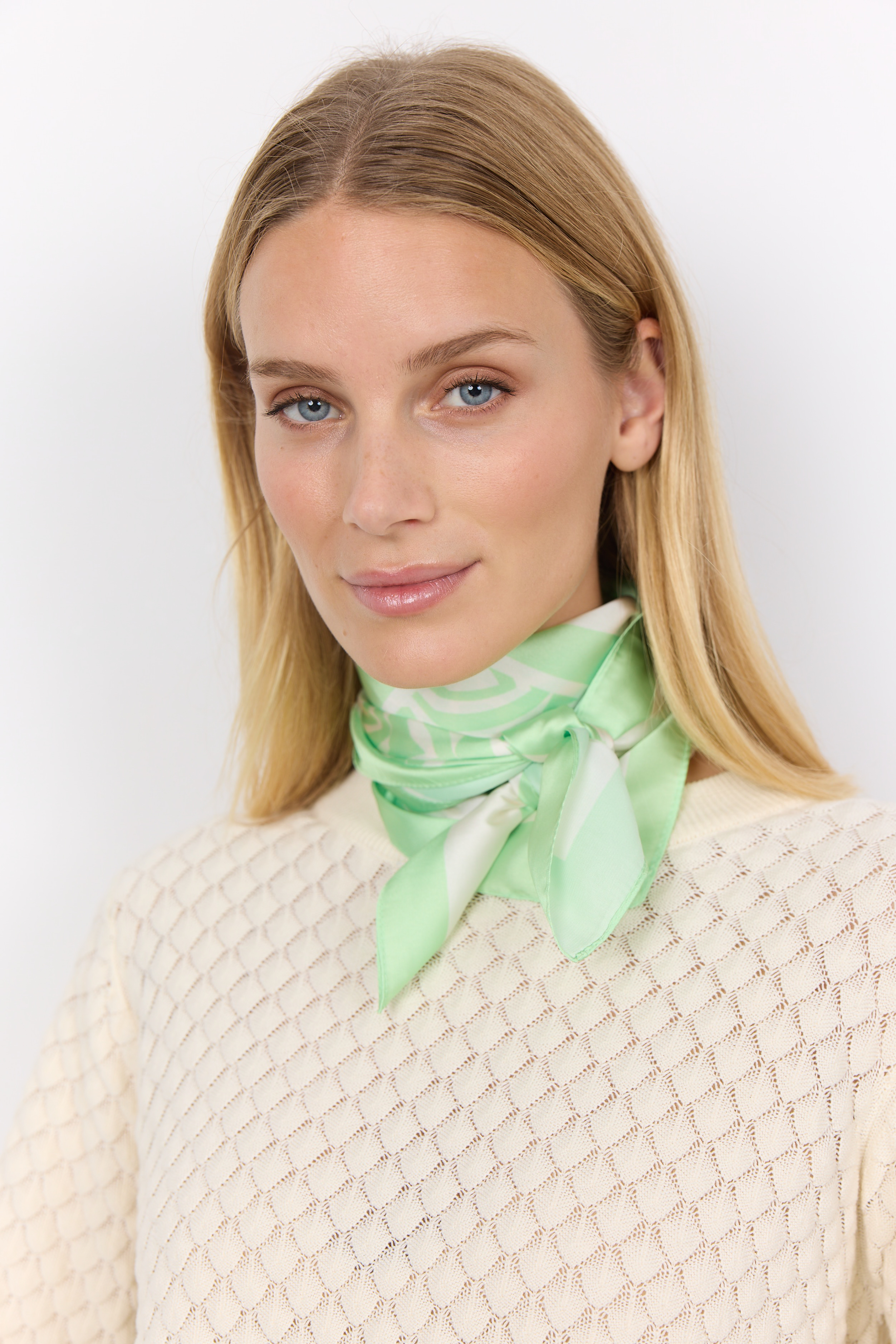 SC-Abida 1 Scarf  grön - 3
