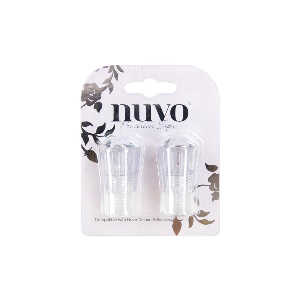Nuvo - Deluxe Adhesive Precision Nozzles 2/Pkg