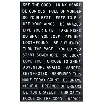 Tim Holtz- Idea-Ology - Sentiments Label Stickers