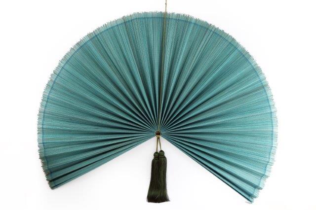 Väggdekoration - Bamboo Fan Teal - 3