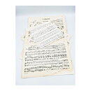 Vintage Music Notes