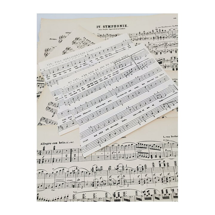 Vintage Music Notes
