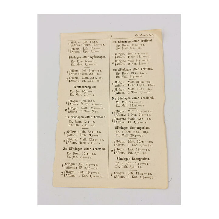 Vintage Pages Swedish Hymn Books