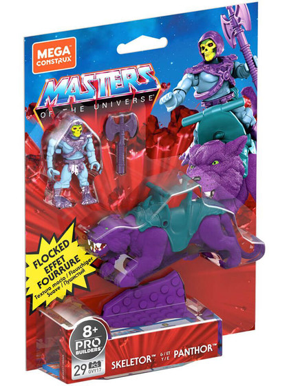 Mattel Mega Construx Probuilder Masters of the Universe Skeletor and Panthor
