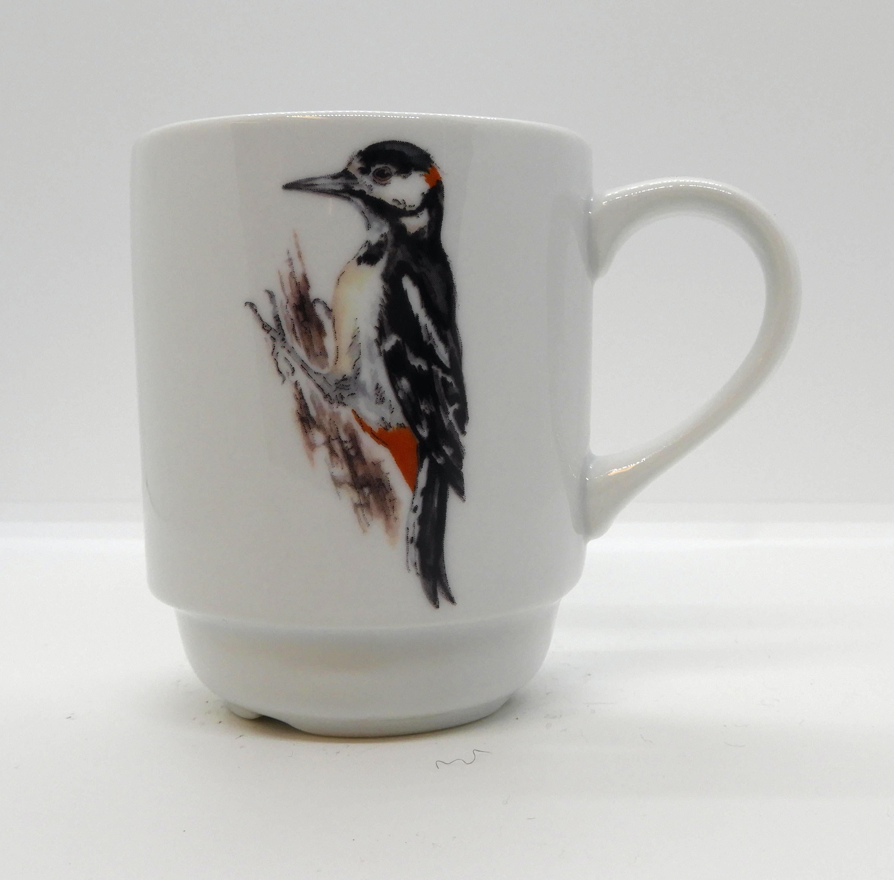 Kaffe, te mugg 25 cl. Större Hackspett