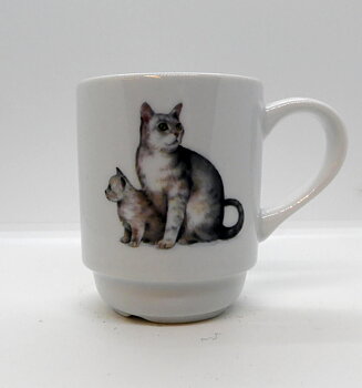 Kaffe, te mugg 25 cl Katter