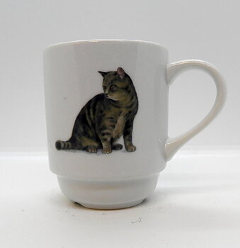 Kaffe, te mugg 25 cl Katter