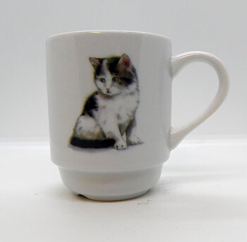Kaffe, te mugg 25 cl Katter