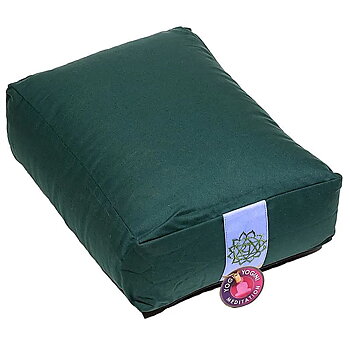 Chakra Meditationskudde Yoga Bolster - Grön