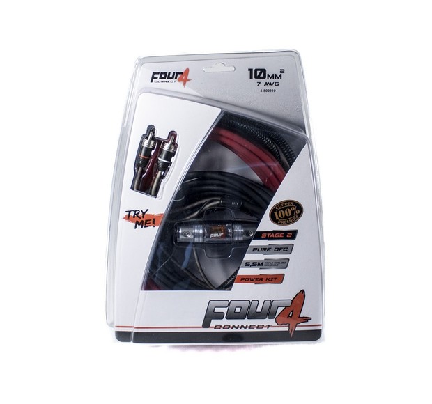 FOUR Connect 4-800210 STAGE2 10mm2 OFC-powerkit