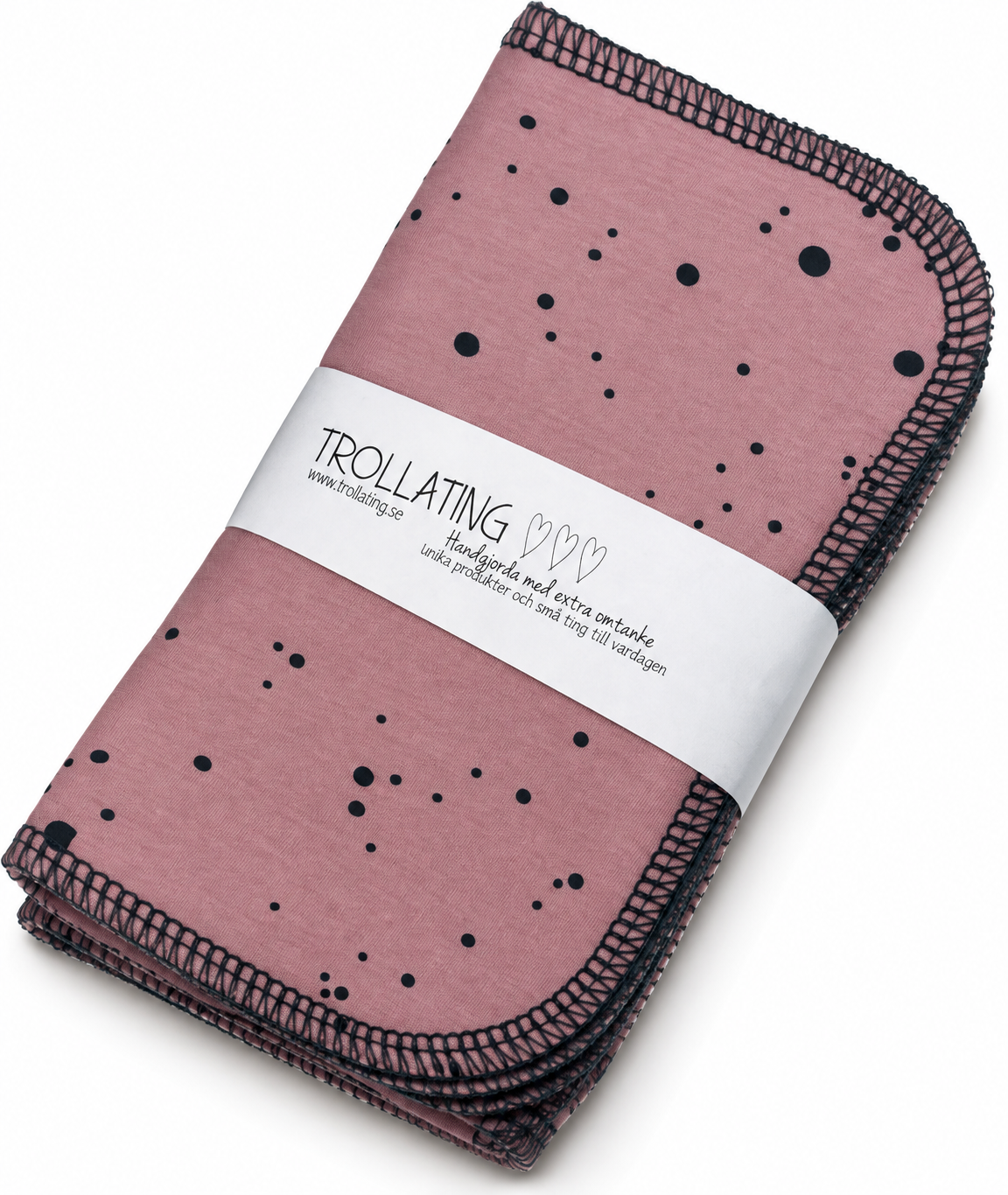 Återanvändbara tvättlappar rosa – 7-pack | 15 × 15 cm