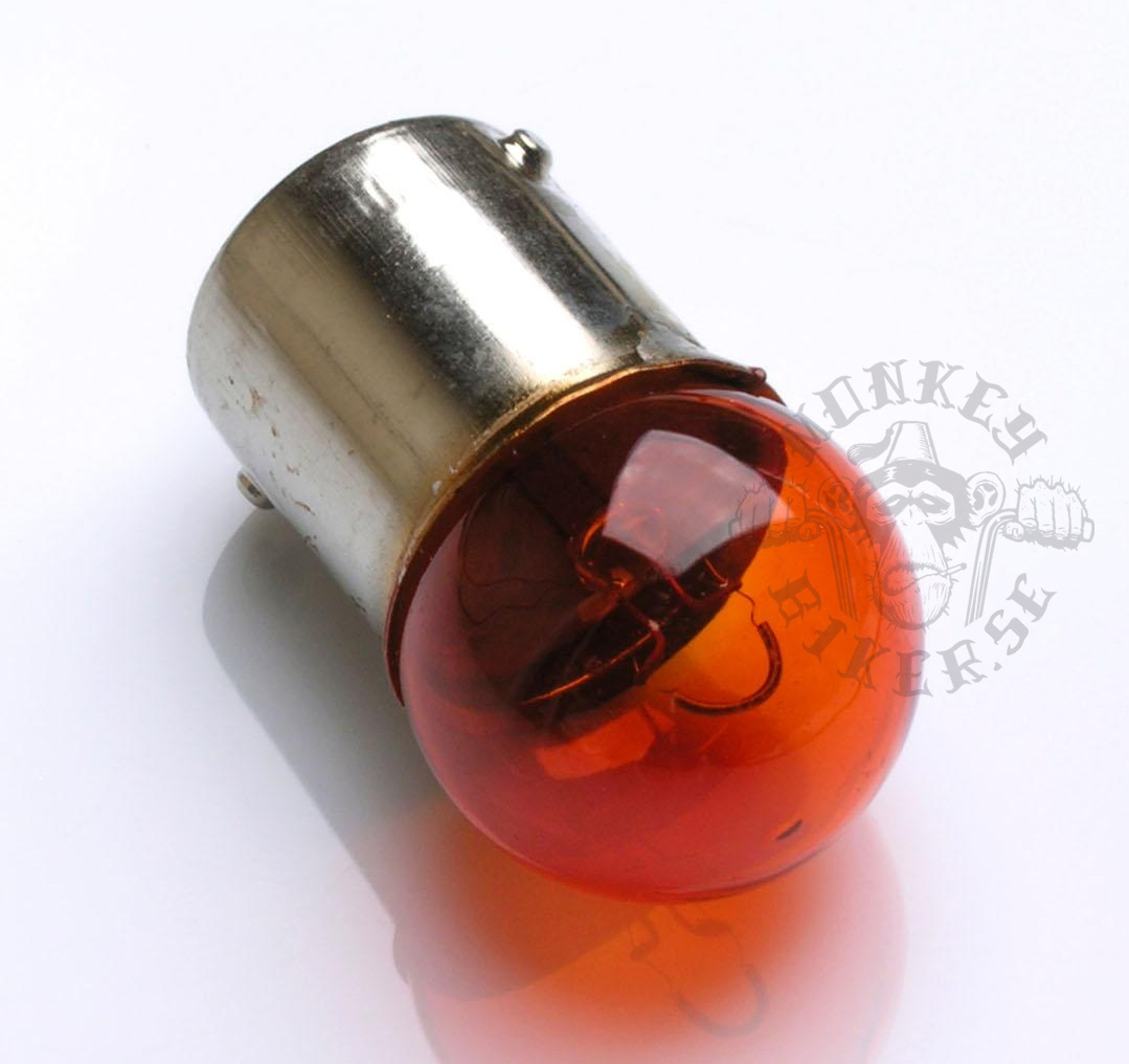 6v BA15S Orange bulb indicator 10W