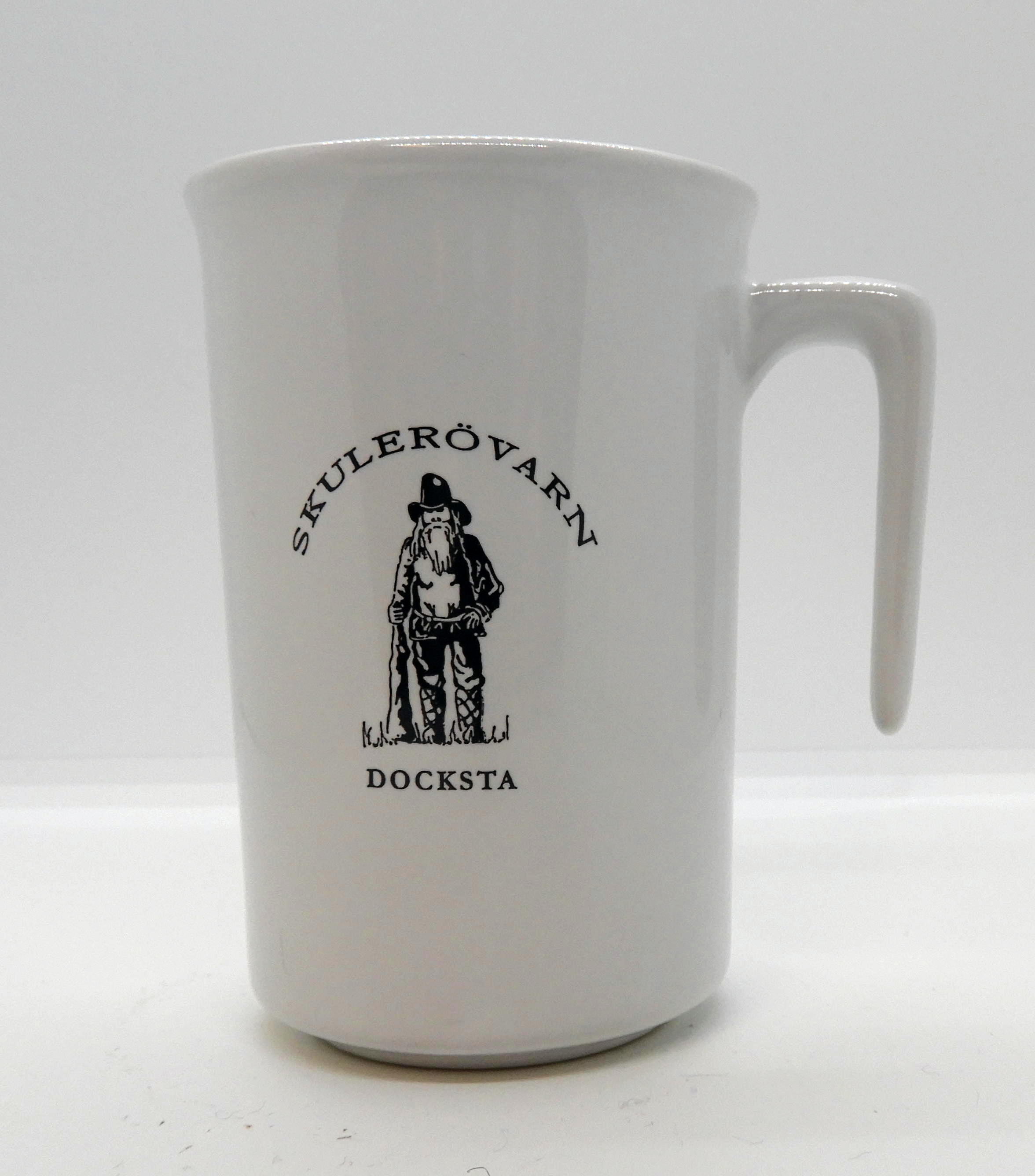 Mugg med SKULERÖVAREN,  DOCKSTA