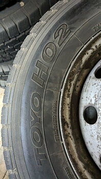 215/70R15C Komplett hjul, Toyo HO2 Sommardäck
