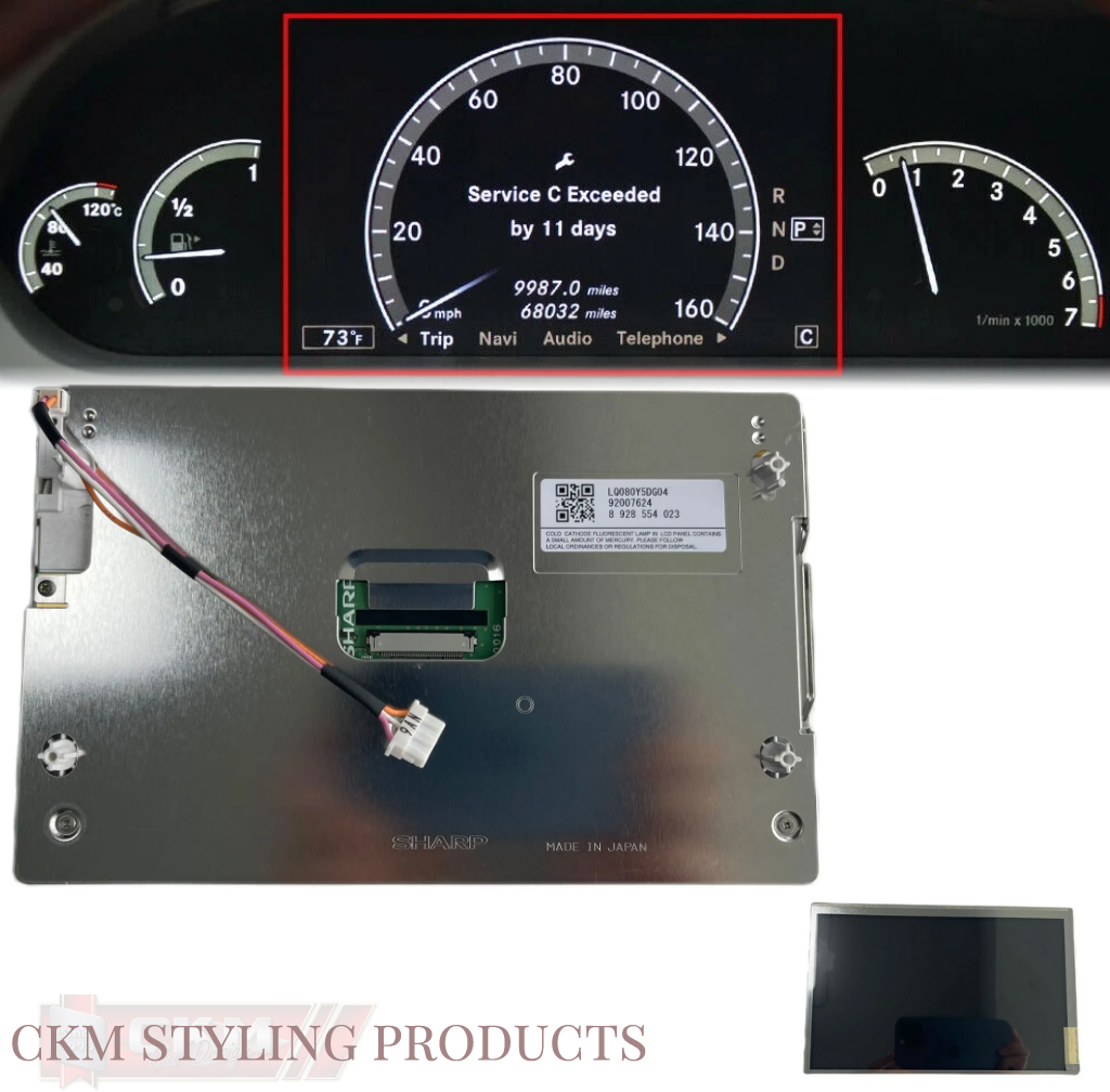 Display spare part for cluster. - 2