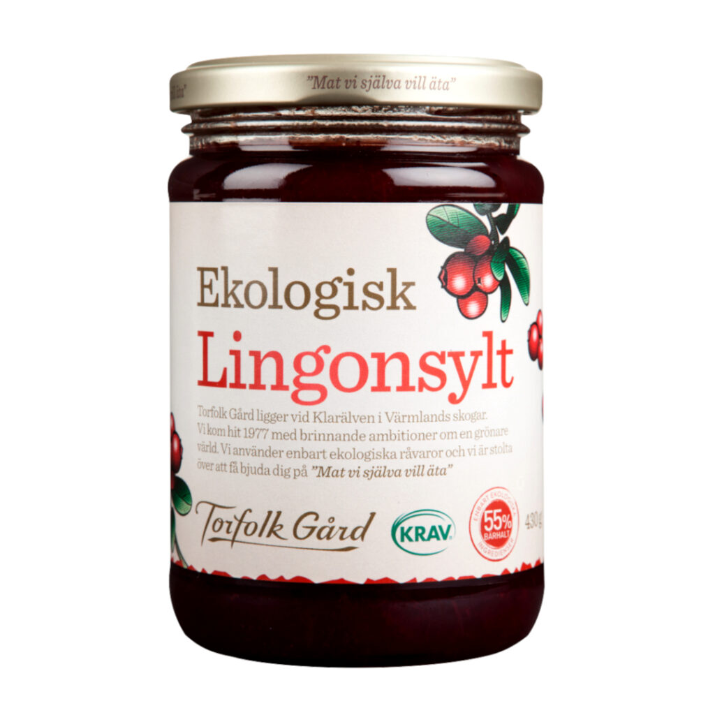 Lingonsylt Torfolk Gård 430g