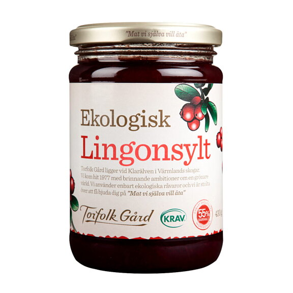 Lingonsylt Torfolk Gård 430g