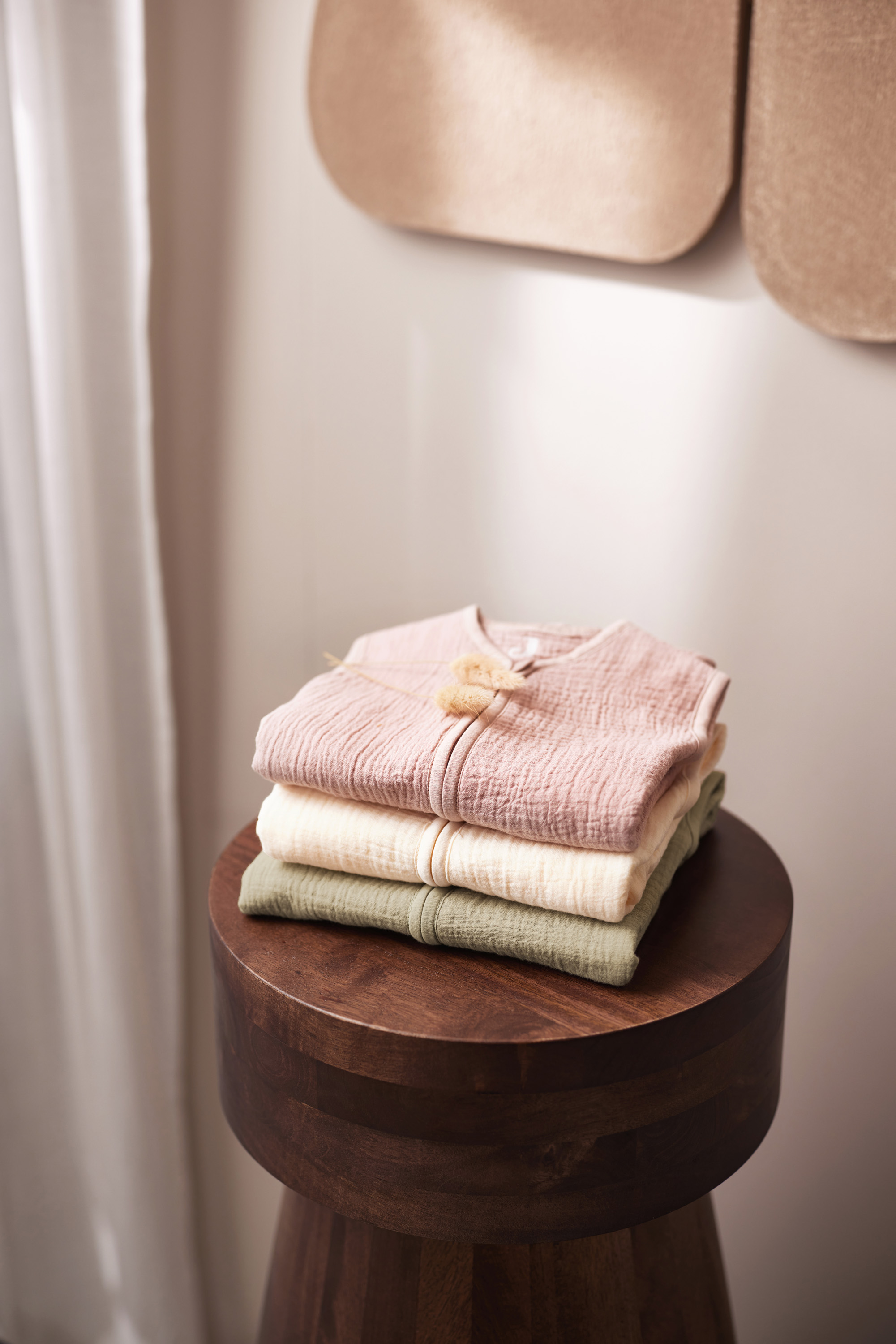 Jollein Sovpåse Nyfödd Muslin 60cm Wild Rose - 4