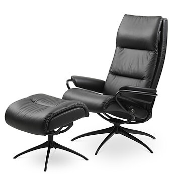 Tokyo Fåtölj Hög  + Fotpall (flera val) - Stressless®