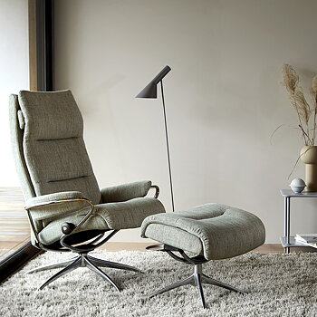 Tokyo Fåtölj Hög  + Fotpall (flera val) - Stressless®