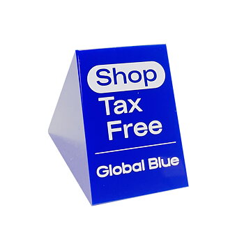 Prism Sign acrylic blue