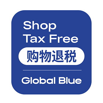 Window sticker SHOP TAX FREE , CN/EN, 100x100mm