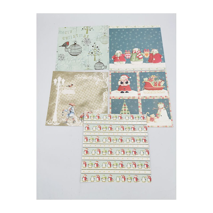 Mixed Set Paper 6x6 - Christmas