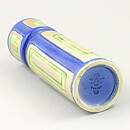 Carl-Harry Stålhane (1950s) Blue/Green Architectonic Vase 21 cm