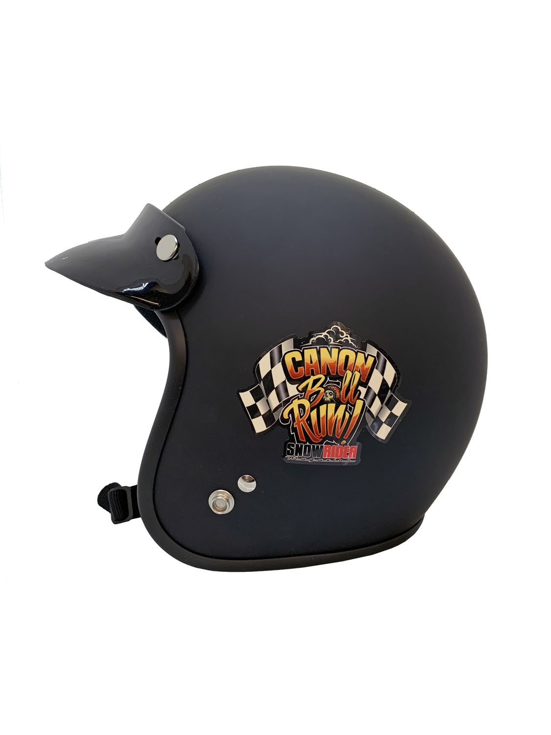 SnowRider Retro Hjälm Canonball Run