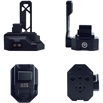 DigitalFoto Solution Limited Power Supply Baseplate with D-Tap & NATO Mount for DJI RS 2/3/RS 3 Pro