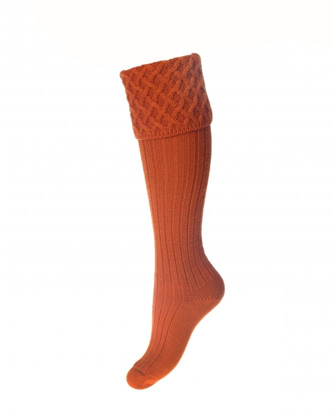 House Of Cheviot, knästrumpa Lady Rannoch, Orange