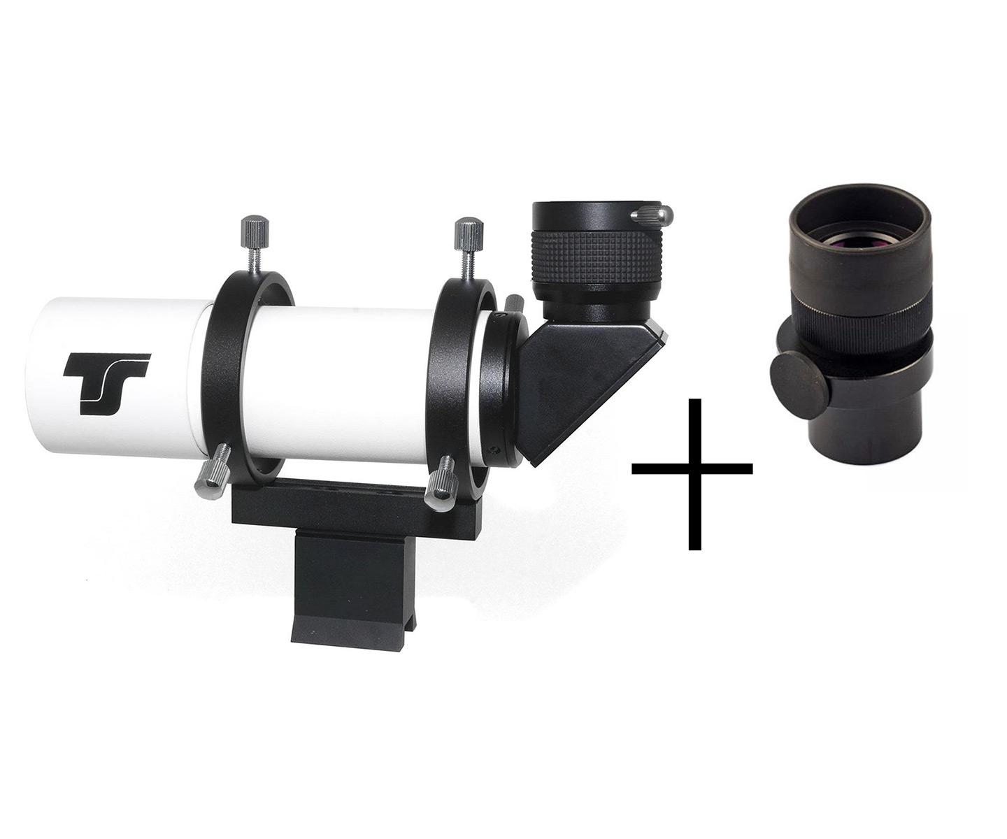 TS-OPTICS 9x50 SÖKARE MED RÄTTVÄND BILD OCH BELYSNINGSBART HÅRKORSOKULAR