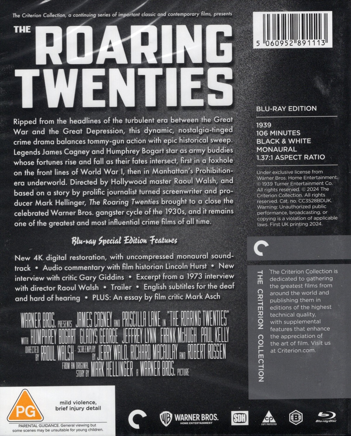Roaring Twenties (Criterion Collection) (ej svensk text) (Blu-ray) - 2