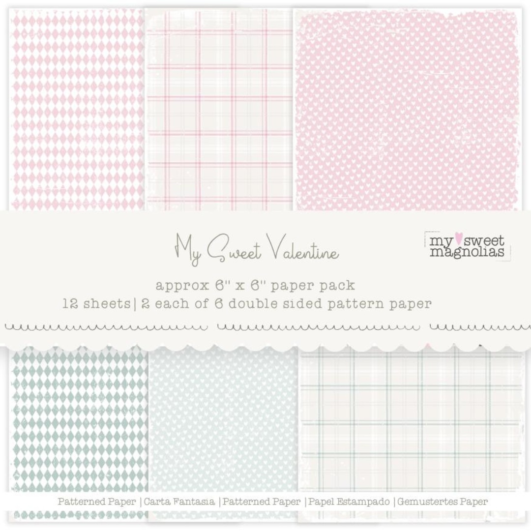 MAGNOLIA  - SWEET MAGNOLIAS paterned paperpack - My Seeet Valentine
