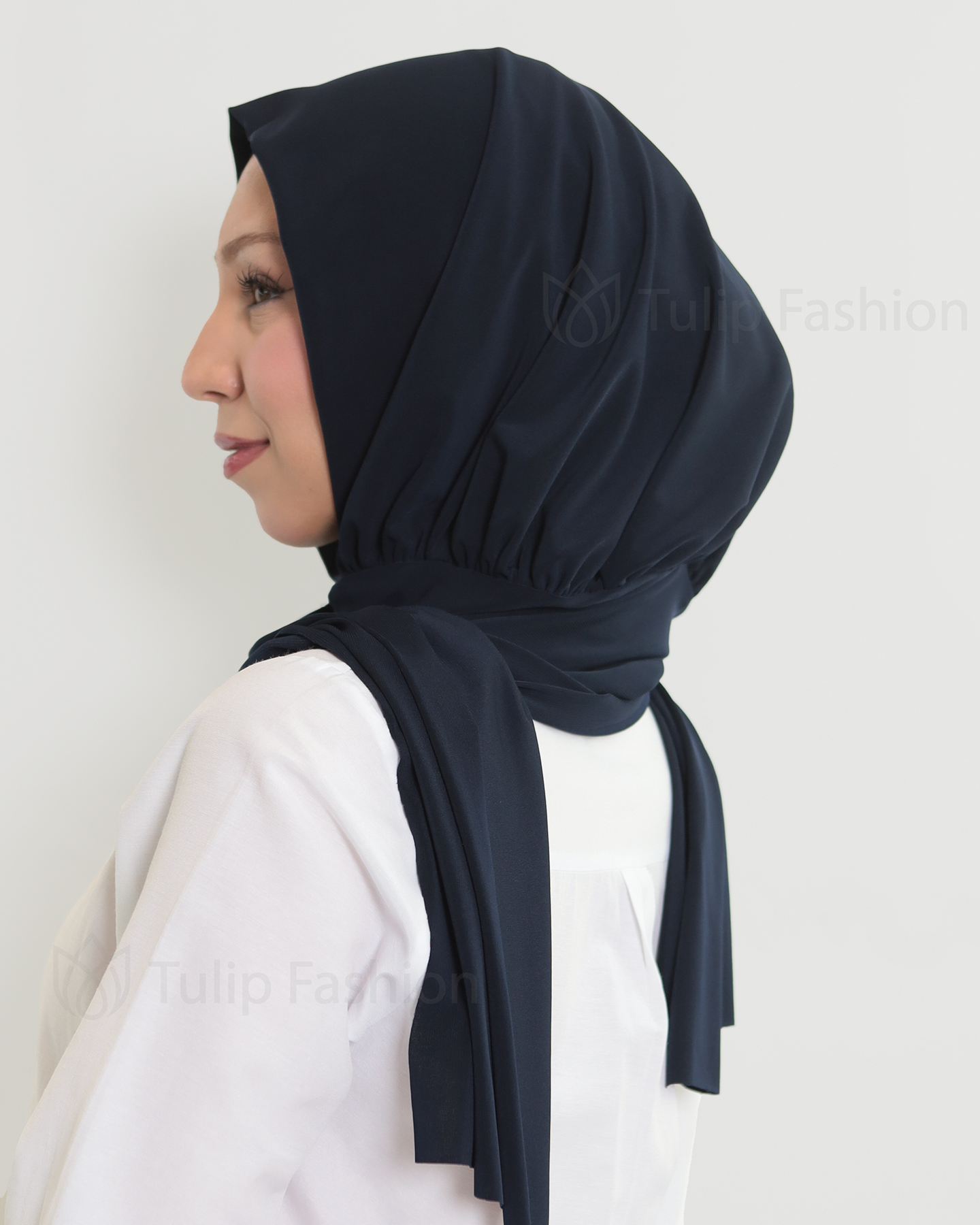 Hijab - Instant Lycra - Midnight blue - 2