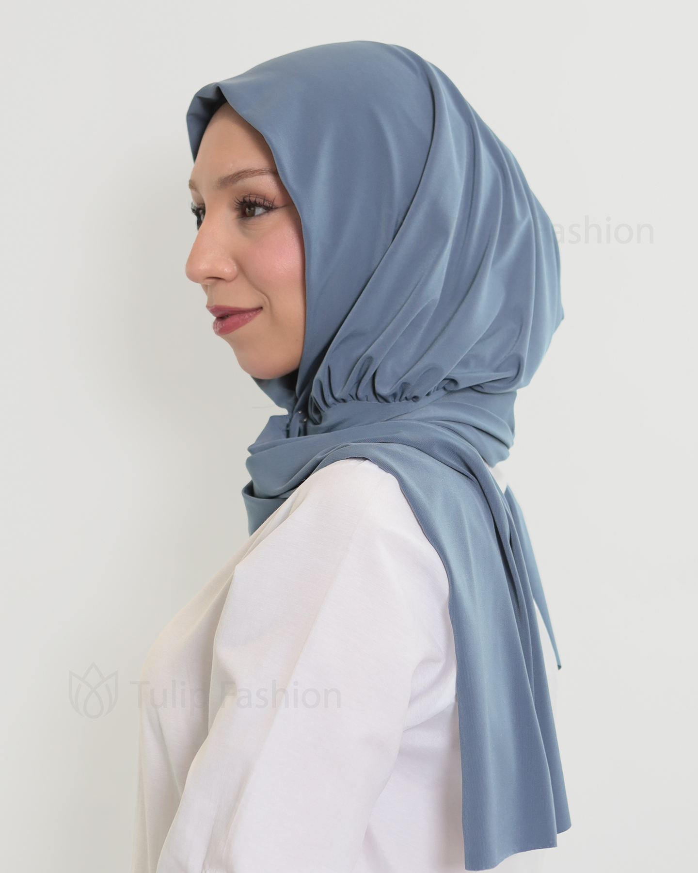 Hijab - Instant Lycra - Ocean blue - 2