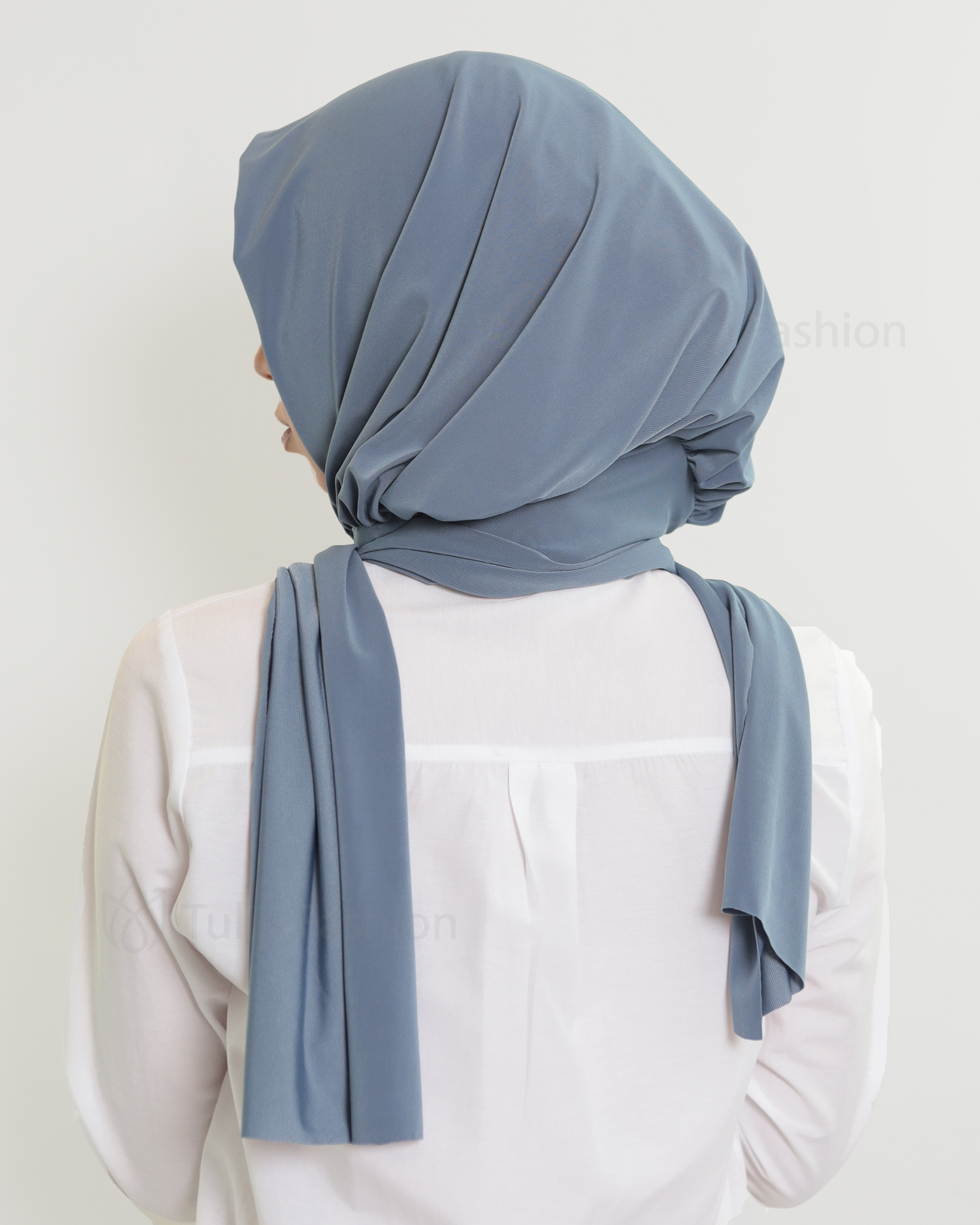 Hijab - Instant Lycra - Ocean blue - 3