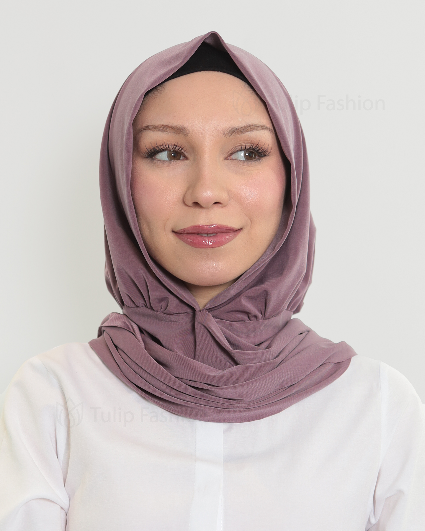 Hijab - Instant Lycra - Purple