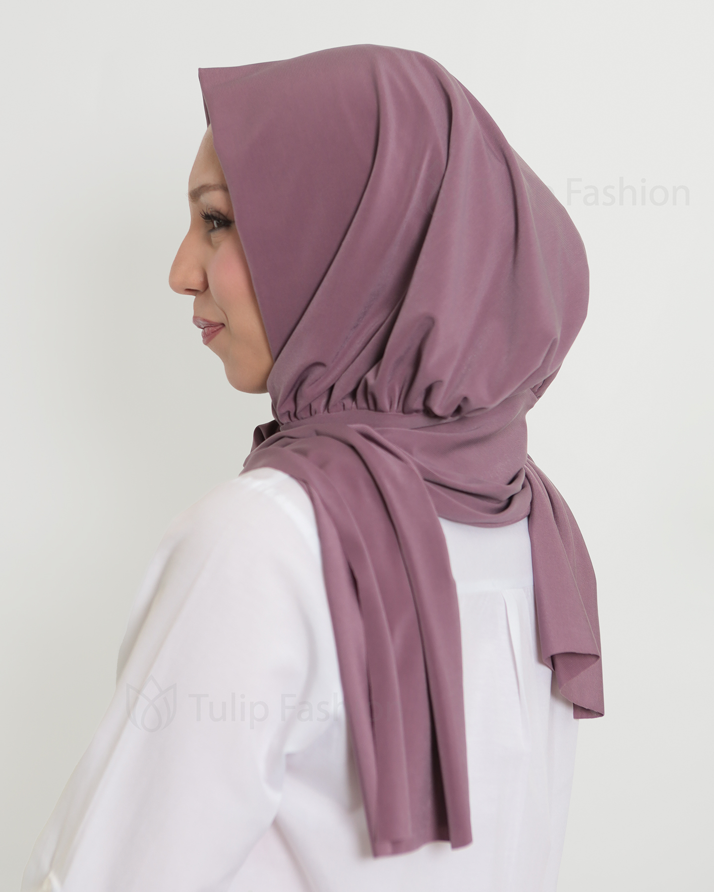 Hijab - Instant Lycra - Purple - 2