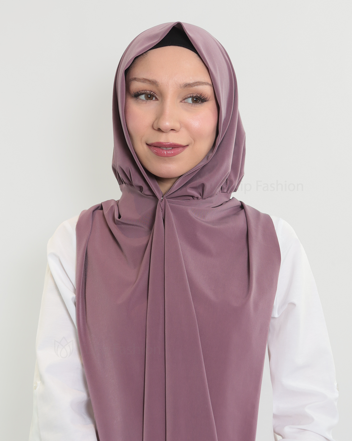 Hijab - Instant Lycra - Purple - 4