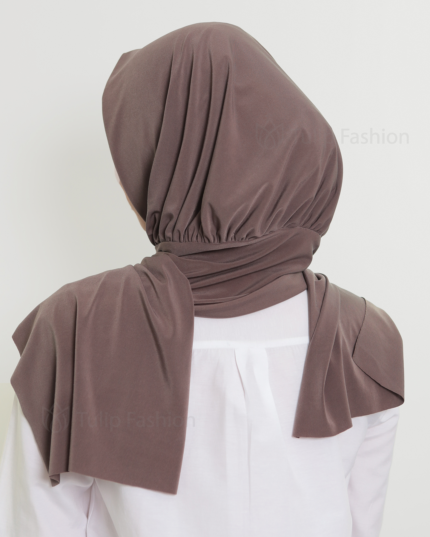 Hijab - Instant Lycra - Dark Purple - 3