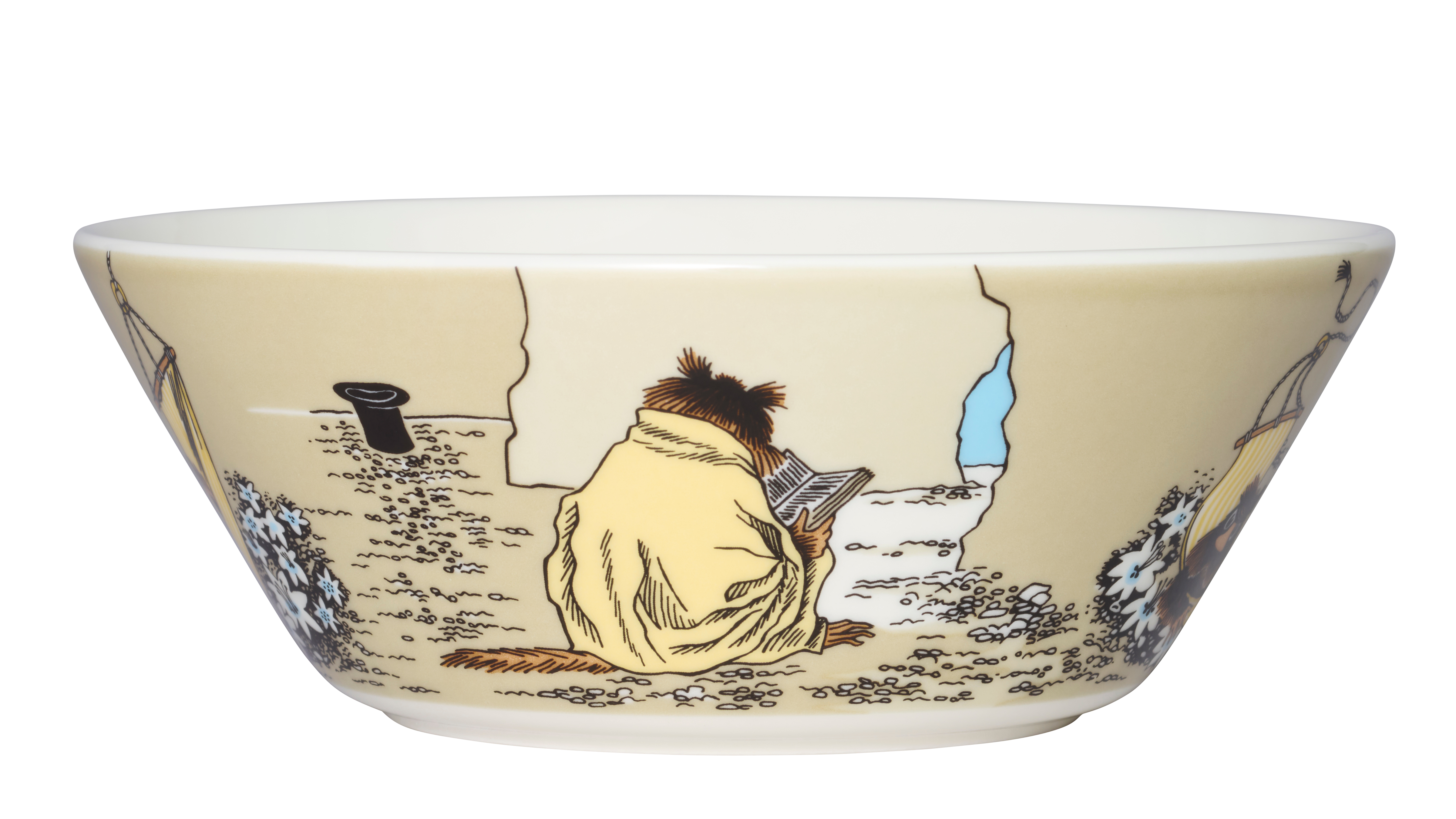 Arabia Muminskål - Bisamråttan Beige - 2