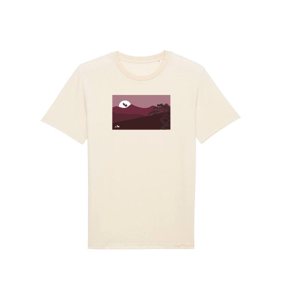Sunset Collection Tshirt Natural Raw