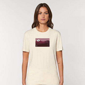 Sunset Collection Tshirt Natural Raw