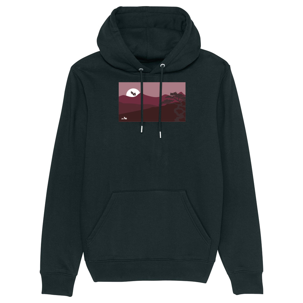 Sunset Collection Hoodie Black